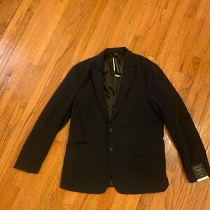 Banana Republic Blazer size 42S  NWT-Packable performance blazer. Black